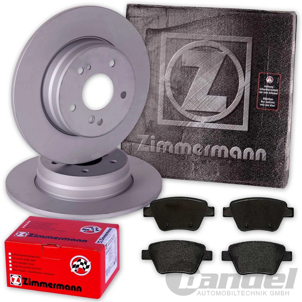 Кращі гальмівні диски та колодки Zimmermann для PEUGEOT 306 в Україні