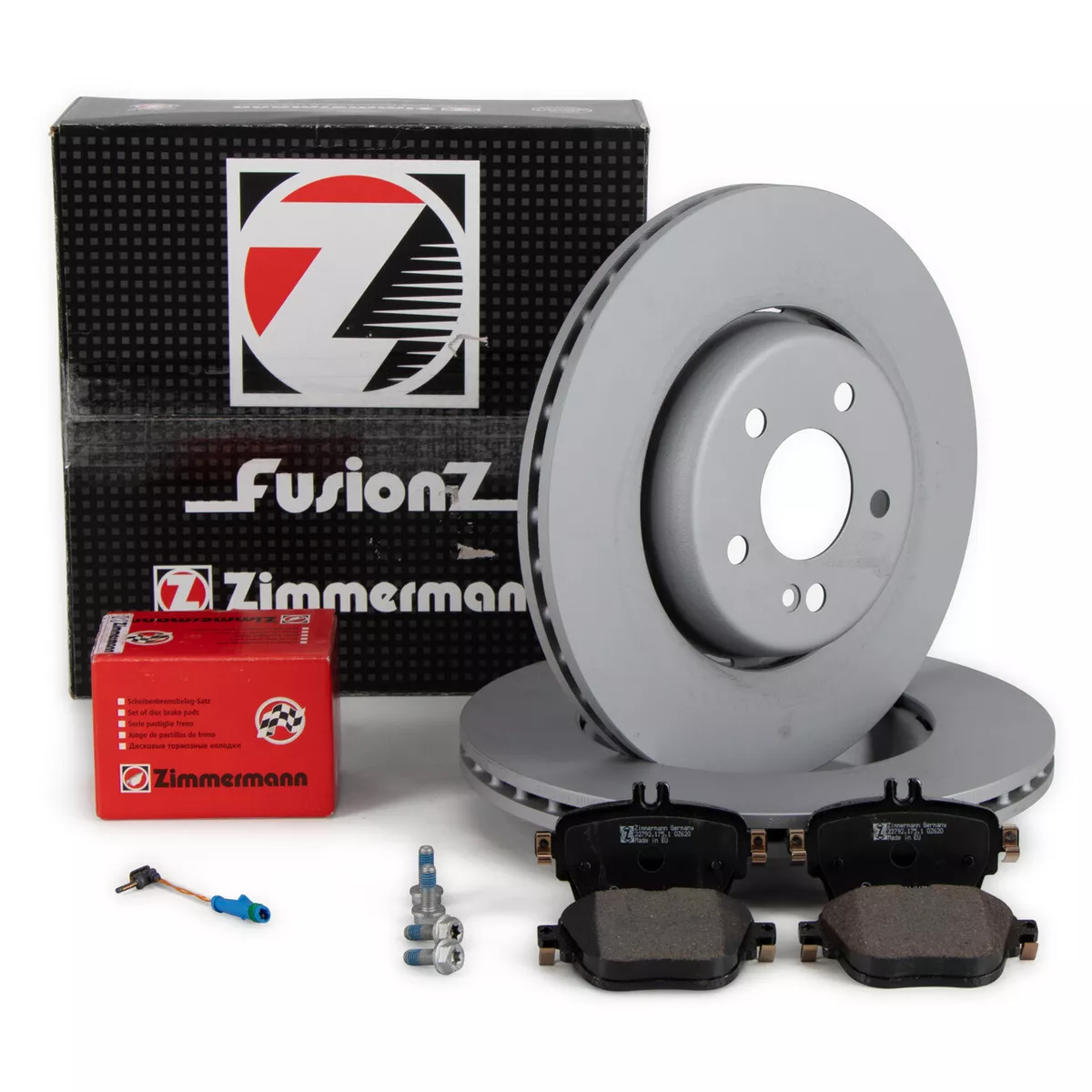 Якісні гальмівні колодки та диски Zimmermann для FORD FOCUS II