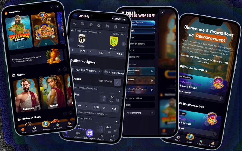 Les promotions Aphrodite Casino : bonus, tours gratuits et jeux en direct en